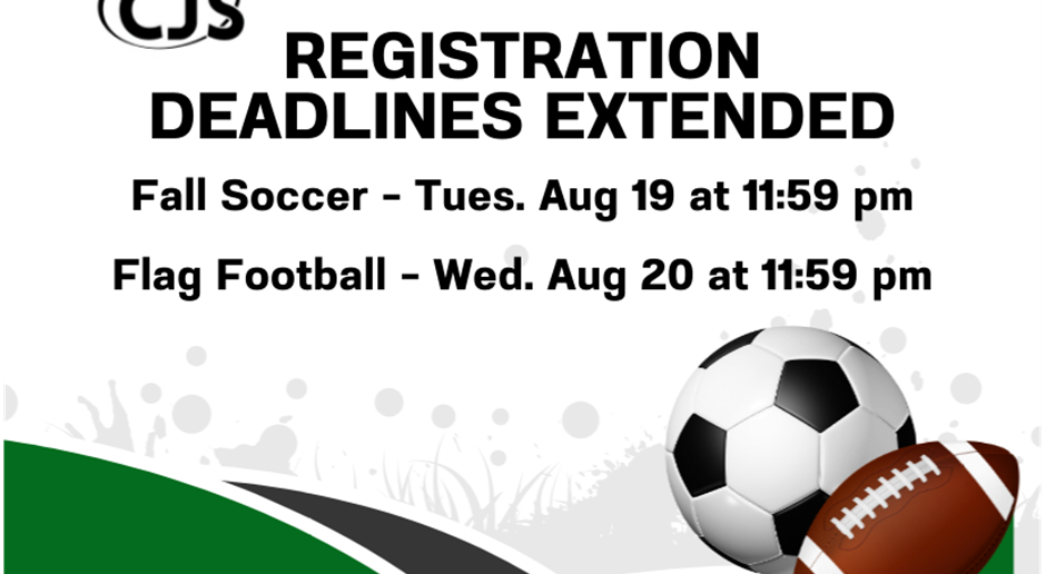 Fall Sport Registration Deadlines Extended