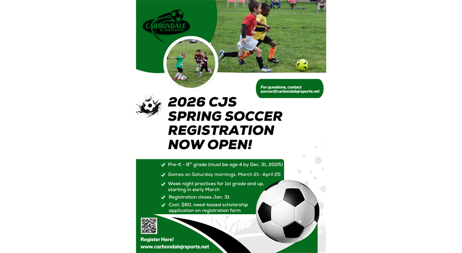 Register for Spring Soccer!